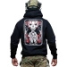 Bluza Hard Times Hoodie Brothers In Arms Czarna