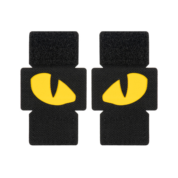 Naszywka Tiger Eyes M-Tac Black / Yellow (51501992)
