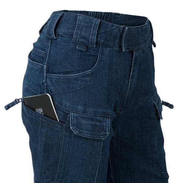 Spodnie Damskie Resized® Helikon-Tex UTP Urban Tactical Pant Denim Blue Marine Blue (SW-UTR-DS-97)