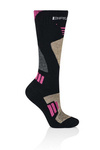 Women's Socks Ski Force Brubeck Black / Pink