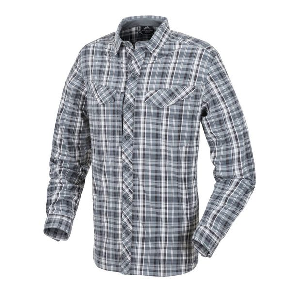 Tactical Shirt Defender Mk2 City Long Sleeve Helikon-Tex Stone Plaid (KO-DCT-SN-P1901)