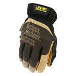 Rękawice Taktyczne Mechanix Wear Fast Fit Leather Żółto / Czarne (LFF-75)
