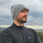 Czapka 100% Wełna Merino Unisex Woolona Szary