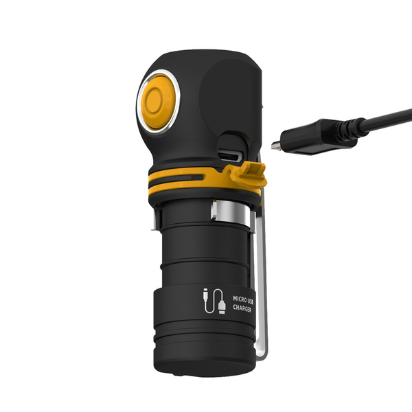 Latarka Czołowa Armytek Elf C1 1000 lm Czarna (F05002C)