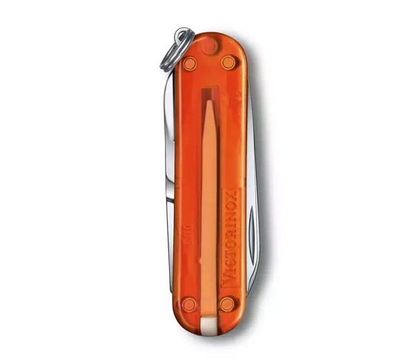 Victorinox Classic SD 58 mm Fire Opal Pocket Knife (0.6223.T82G)