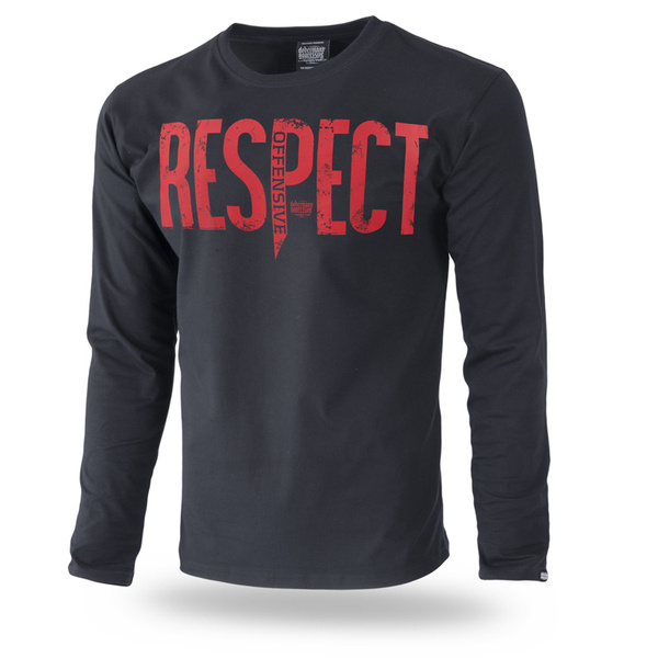 Koszulka Z Długim Rękawem Respect Doberman's Aggressive Czarna (LS280)