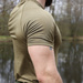 T-shirt Termoaktywny KPU Holenderski Olive Oryginał Demobil BDB