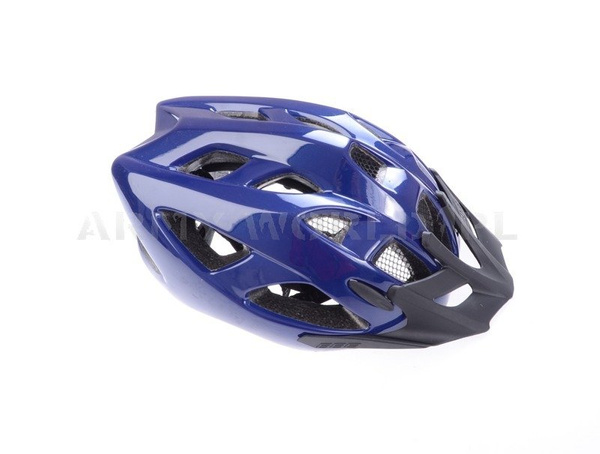 Kask Ochronny Rowerowy BHE-34 ELBRUS Niebieski Nowy 