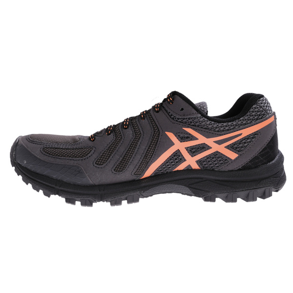 Buty Sportowe ASICS Gel Fujiattack 5 T630N Czarno / Pomarańczowe Oryginał Nowe