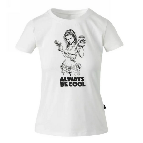 T-shirt Damski (ABC Girl) Helikon-Tex Biały (TS-AGR-CO-20)