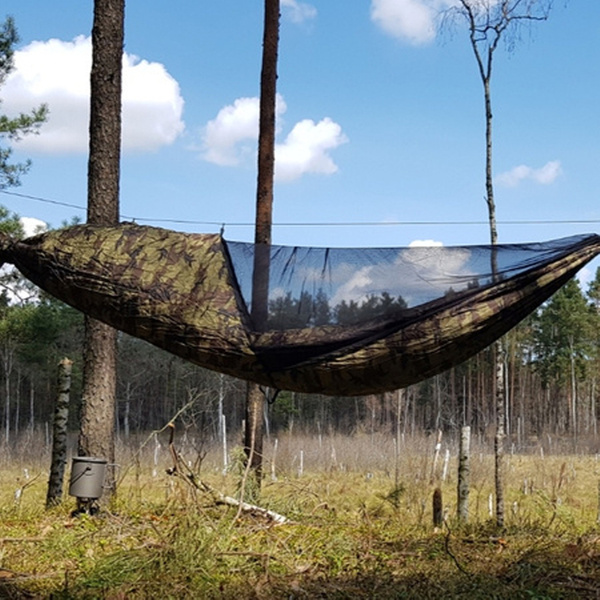 Hamak Z Moskitierą Bushmen BushBed Camo (BU1 BUBEHA)