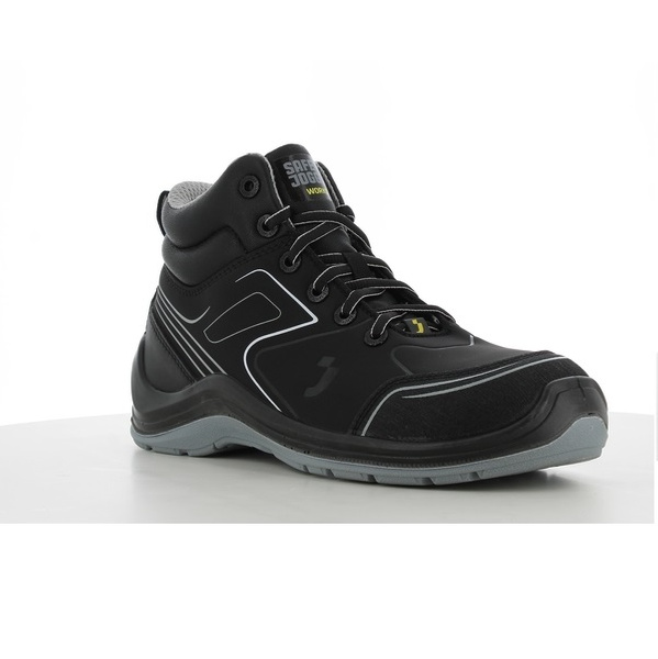 Buty Robocze Flow S3 Mid Safety Jogger Tactical Czarne