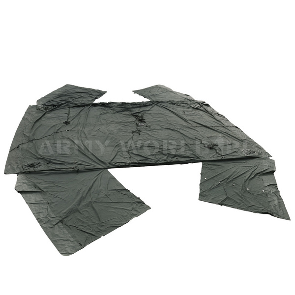 Czasza Namiotu Wojskowa Holenderska Łukowa TentDoek Oryginał Demobil BDB