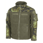 Polar Combat Fleece Jacket MFH M95 Czeski Woodland (03811J)