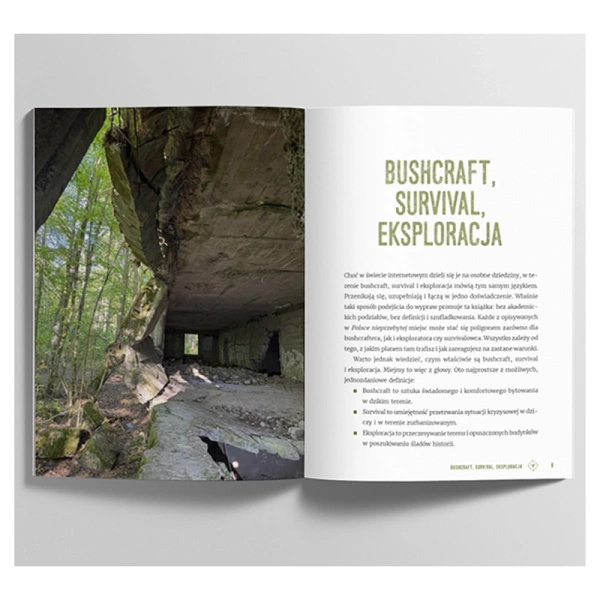 Książka „Polska Nieprzebyta, Ekspolarcja Survival Bushcraft” Kajetan Wilczyński