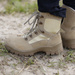 Shoes HAIX AIRPOWER P9 Desert Original Bundeswehr Used Very Good Condition