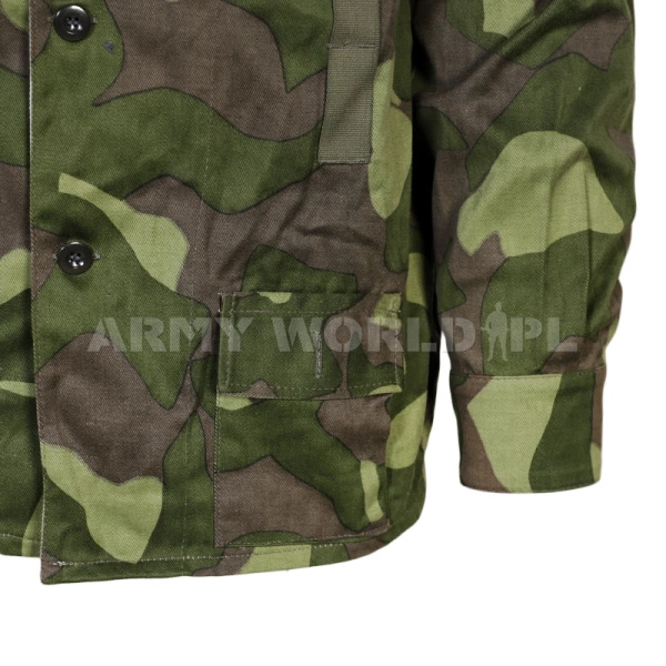 Bluza Wojskowa Dwustronna Fińska M62 Oryginał Demobil BDB