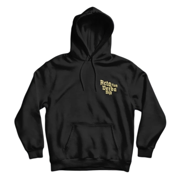 Bluza Hoodie Acta Non Verba Brothers In Arms Black