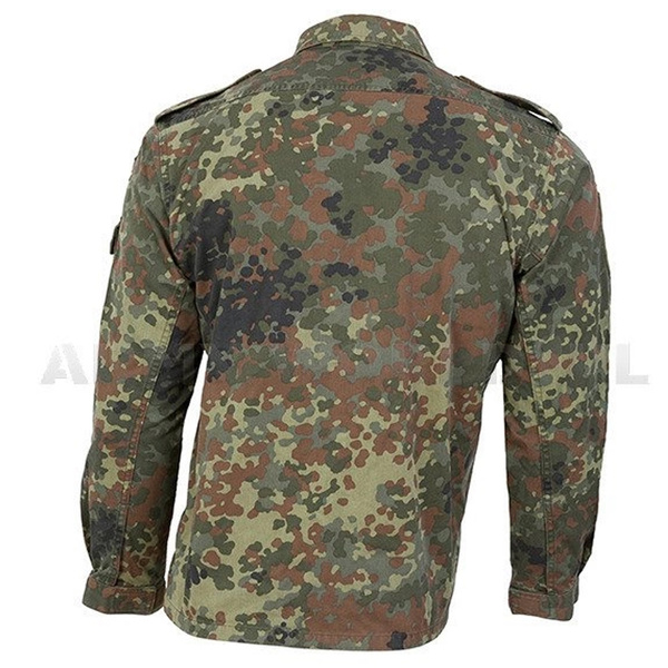 Military Tropical Shirt Kosovo Bundeswehr Original Used - Set Of 10 Pieces