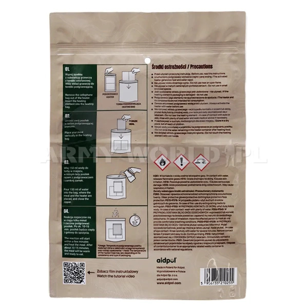 Podgrzewacz Bezpłomieniowy MRE