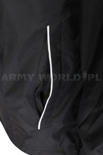 Kurtka Sportowa Przeciwdeszczowa ADIDAS Czarna Oryginał Nowa