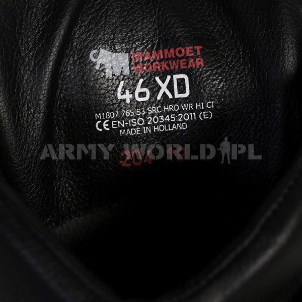 Buty Robocze Mammoet M1807 Czarne Oryginał BDB