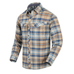 Tactical Shirt Defender Mk2 Pilgrim Long Sleeve Helikon-Tex Ginger Plaid (KO-DPG-SR-P2401)