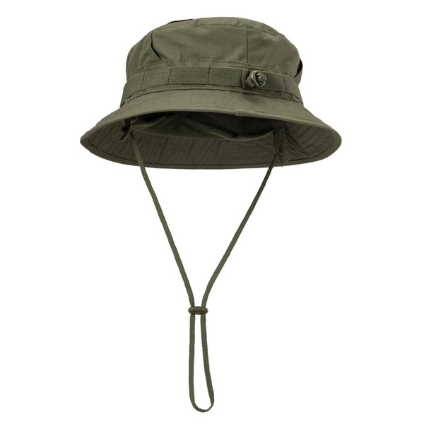 Military Hat Model CPU - PolyCotton Ripstop - Helikon-Tex Olive Green (KA-CPU-PR-02)