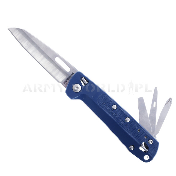 Nóż Składany Leatherman® Free K2 Navy (832898)