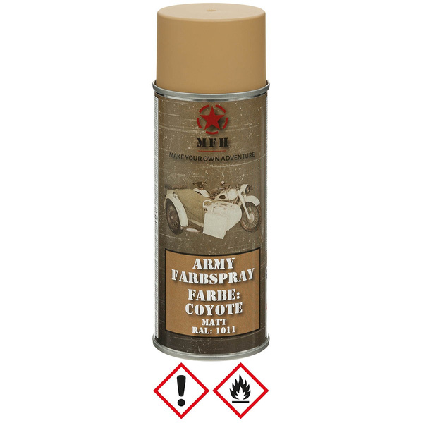 Farba Maskująca / Spray Do Broni 400 ml MFH Mat Coyote (27375I)