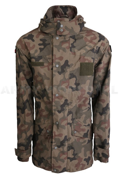 Kurtka Ochronna BEZ Polaru Wodoodporna Wzór 128/MON Oryginał Demobil