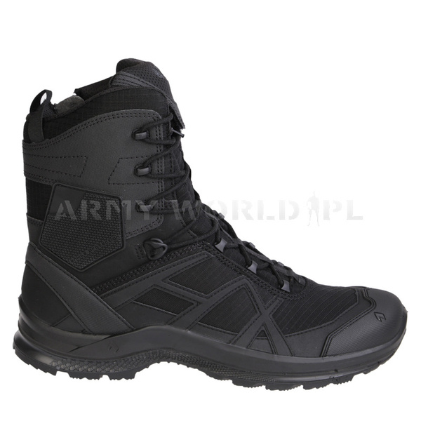 Buty Taktyczne Black Eagle Athletic 2.0 T  Haix Z Bocznym Zamkiem High Czarne (330004) Nowe II Gatunek