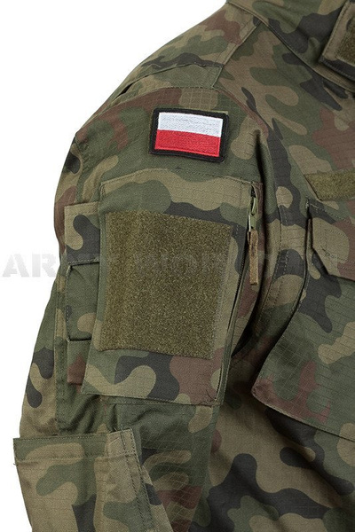 Polish Field Military Uniform all-year-round  Wz.2010 Wzór 123 UP / MON Set Shirt+Trousers Original New