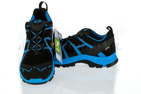 Buty Robocze Haix BLACK EAGLE Safety 40 Low Gore-Tex Black / Blue (610001) Nowe III Gatunek