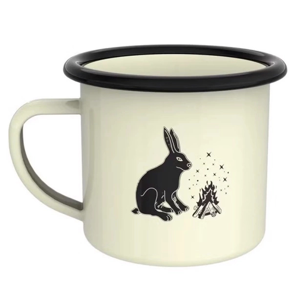 Kubek Emaliowany Coral Enamel Mug 350 ml Fire Maple Koralowy