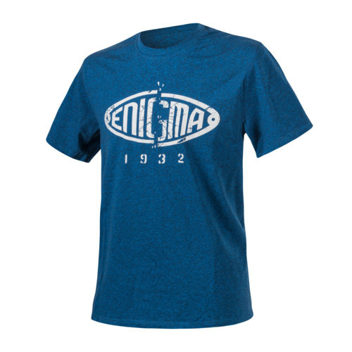 T-shirt Helikon-Tex Enigma Melange Blue (TS-EMA-CO-6501Z)