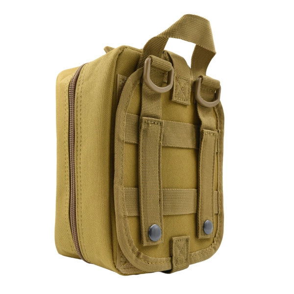 Apteczka Taktyczna Zrywana IFAK Molle Laser Cut JB Tacticals Brązowa