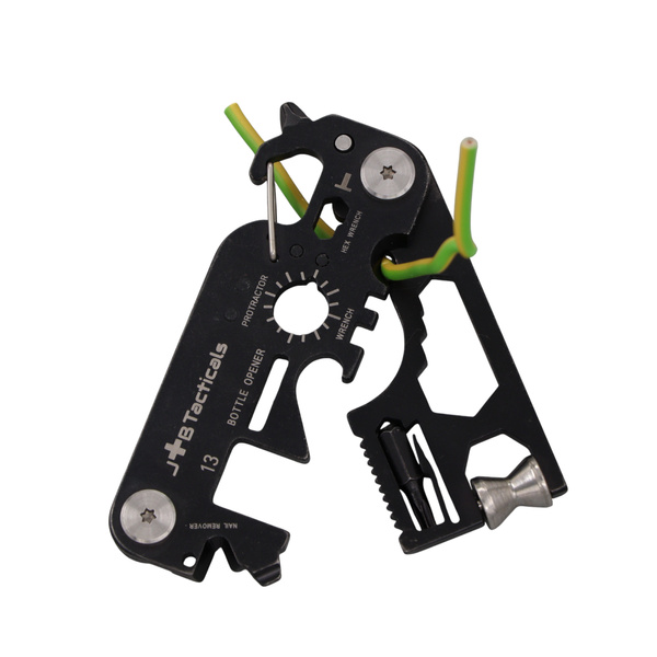 Multitool JB-09 17w1 + Etui JB Tacticals Czarny