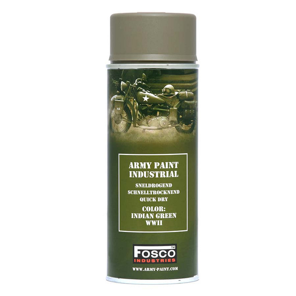 Farba Maskująca / Spray Do Broni 400 ml FOSCO Indian Green WWII