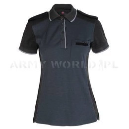 Koszulka Polo Damska Sport Wool Szaro/Niebieska Oryginał Demobil