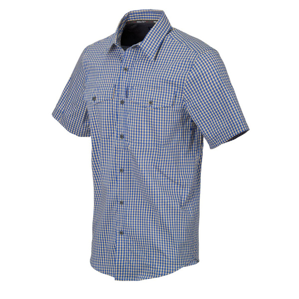 Koszula Covert Concealed Carry Short Sleeve Royal Blue Checkered Helikon-Tex (KO-CCS-CB-C4)