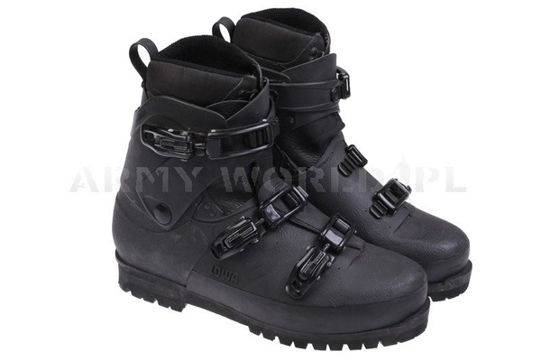 Buty Wysokogórskie Skorupy LOWA Z Wkładką Gore-Tex Zapinane Oryginał Demobil BDB