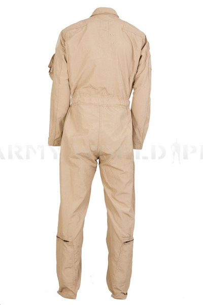 Military Pilot Coveralls Nomex US ARMY CWU-27/P Flame-retendant Creamy Demobil