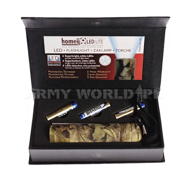 Latarka Ręczna Homeij LED Lite Camo