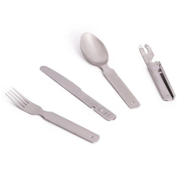 Niezbędnik 4-częsciowy Bundeswehr Mil-Tec Stalowy (14622000)