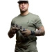 T-Shirt Stay Violent Brothers In Arms Olive