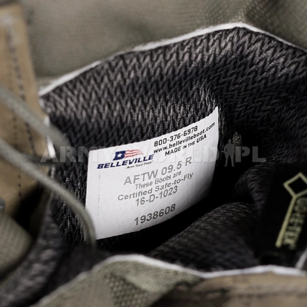 Buty Wojskowe US Army Air Force Belleville / Wellco / MCrae N1-B Gore-Tex Oryginał Nowe
