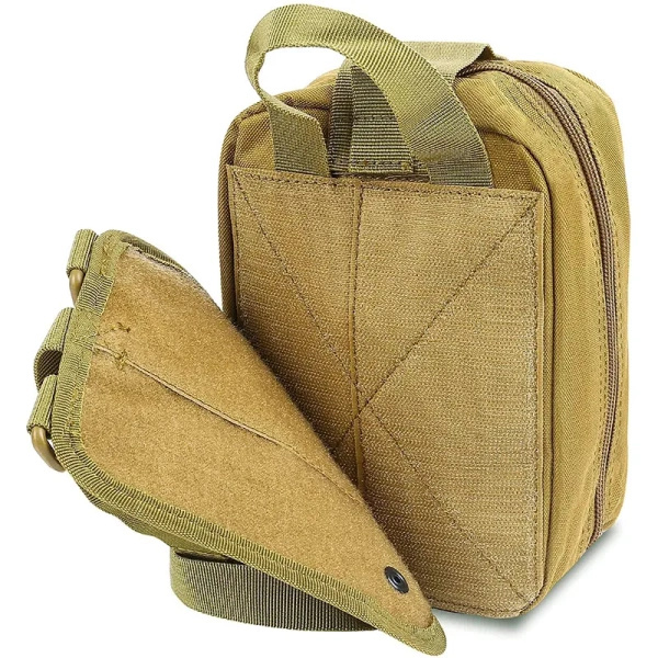 Apteczka Taktyczna Zrywana IFAK Molle Laser Cut JB Tacticals Brązowa