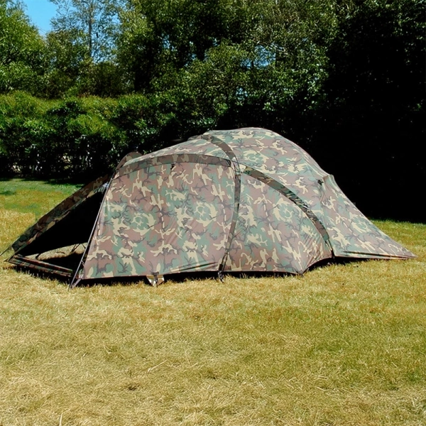 Namiot 4 Osobowy US Army ECWT Extreme Cold Weather Tent Eureka Woodland / Biały Oryginał Demobil BDB