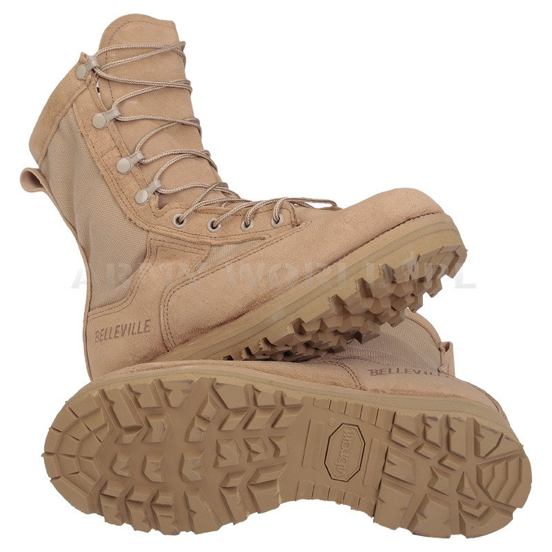 Buty Pustynne TWA Army Combat Boot Temperate Weather Belleville Desert Oryginał Nowe OBUWIE